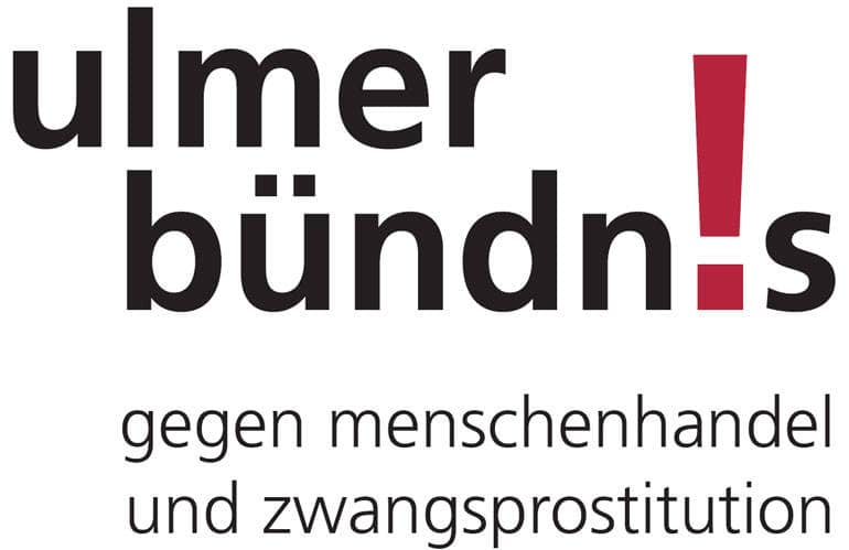 Logo Ulmer Bündnis gegen Menschenhandel und Zwangsprostitution