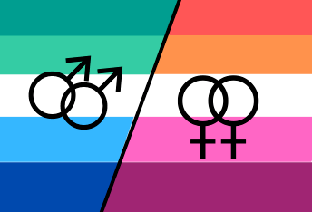 Pride Flagge homosexueller Menschen