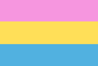 Pansexuelle Pride Flagge